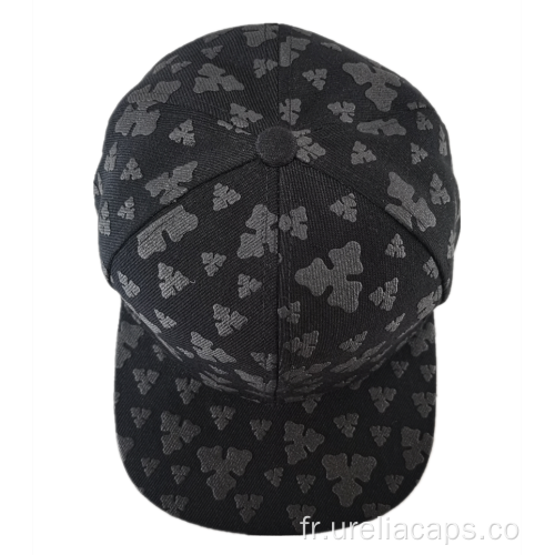 Casquette de snapback imprimé en mousse